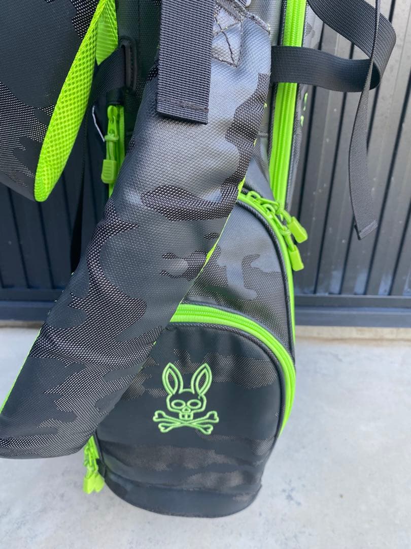 ☆送料無料☆Psycho Bunny(サイコバニー)スタンドキャディバッグ☆