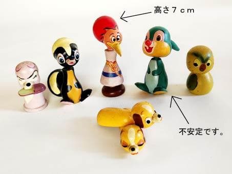 ディズニーまんがこけし「ディズニーの城」昭和レトロ