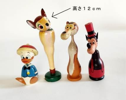 ディズニーまんがこけし「ディズニーの城」昭和レトロ