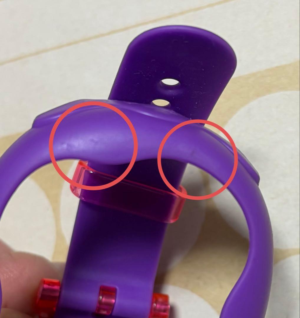 たまごっちuni パープル　ベルト付き