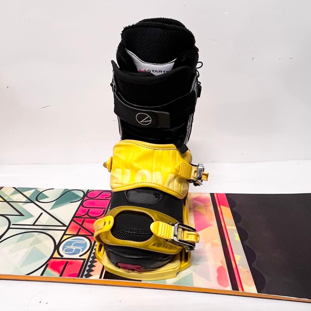 SALOMON レディース　スノボセット　サロモン　スノーボード　ビンディング