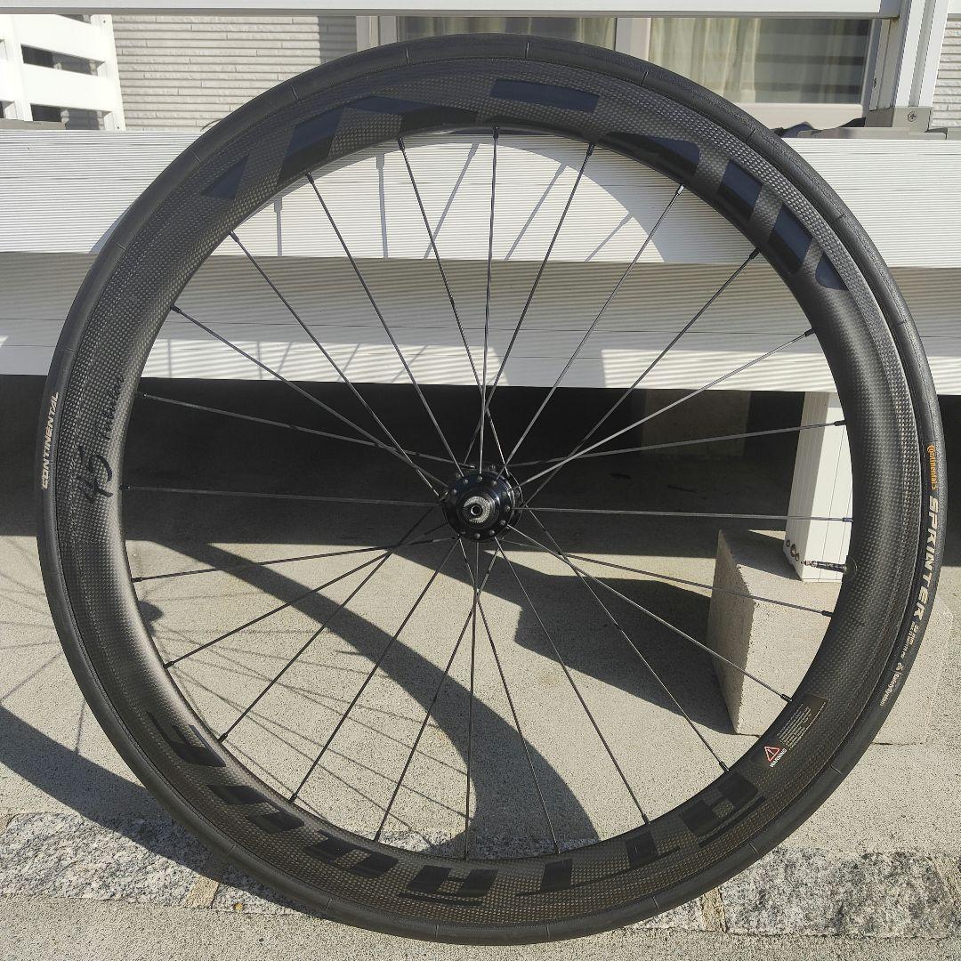 GUSTO ATTAQUE カーボンチューブラーホイール 45mm 前後　美品☆