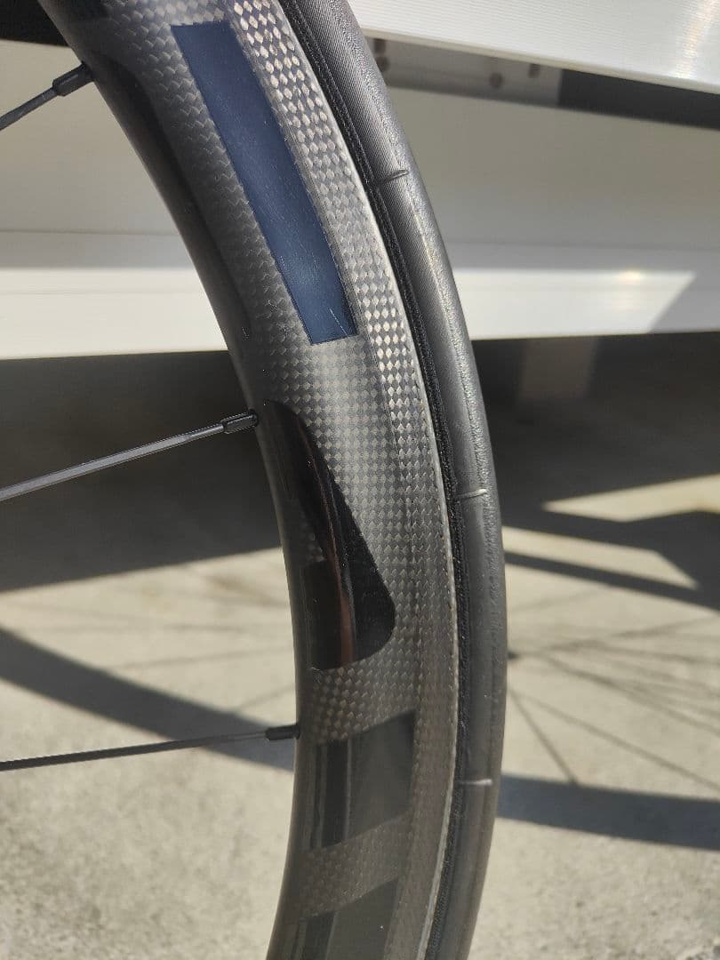 GUSTO ATTAQUE カーボンチューブラーホイール 45mm 前後　美品☆