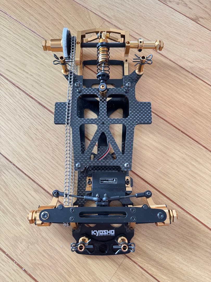 京商ファントムEXTゴールド 60th限定仕様　オプションパーツ、ミニサーボ付き