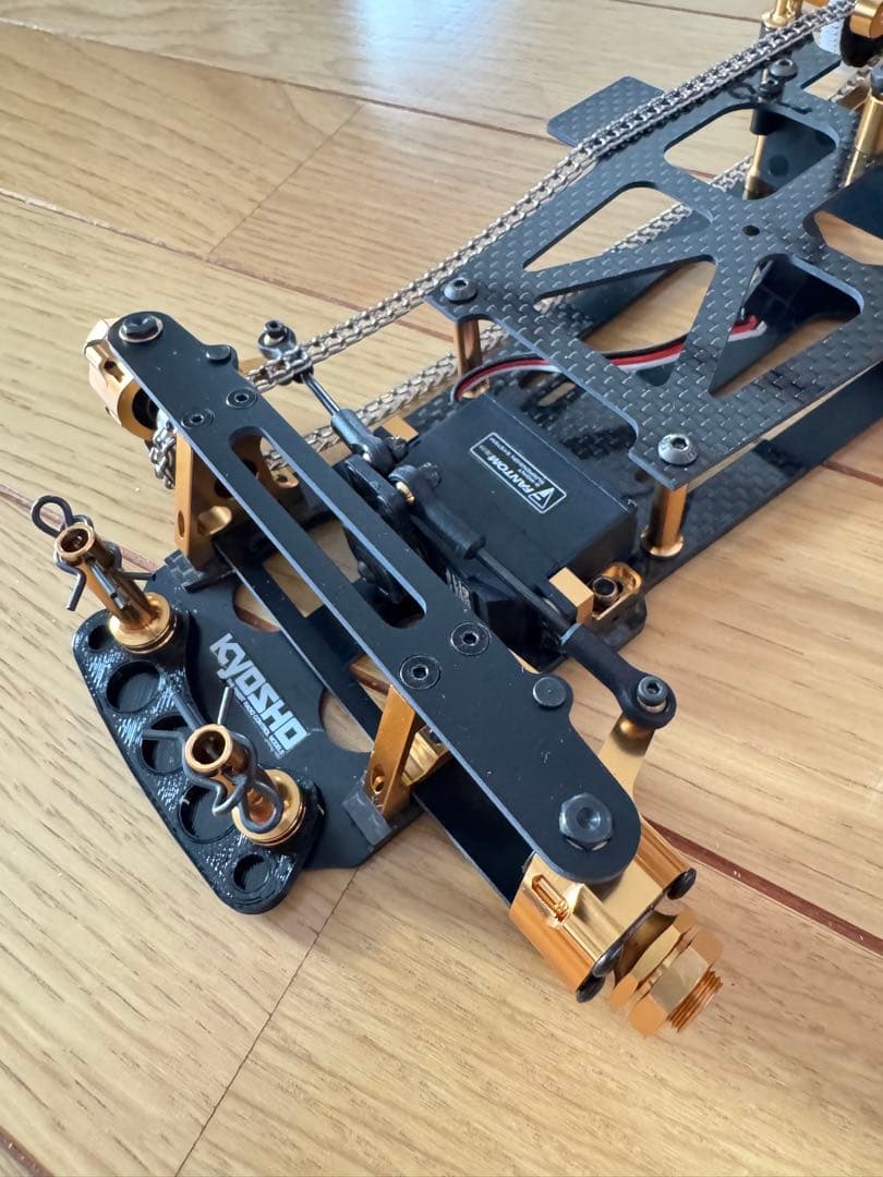 京商ファントムEXTゴールド 60th限定仕様　オプションパーツ、ミニサーボ付き