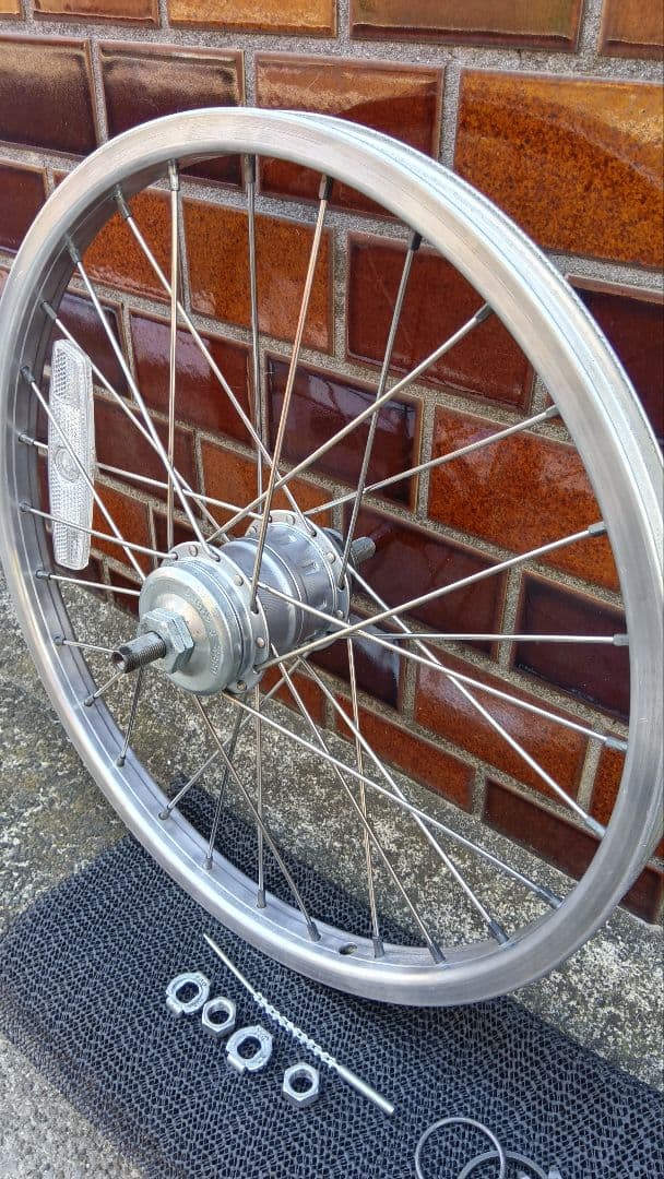 BROMPTON ブロンプトン純正後輪完組ホイル フルセット