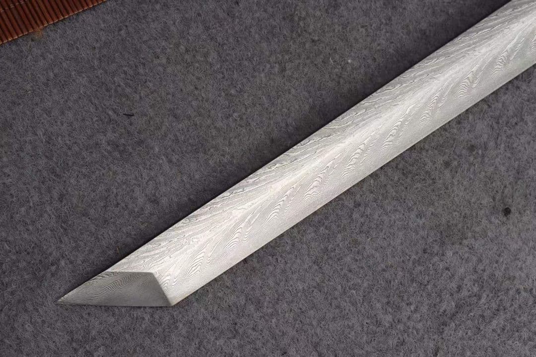 【黒檀居合直刀】武具　刀装具　日本刀　模造刀 鳳羽紋唐刀 横刀  直刀