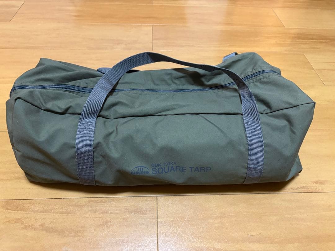 バンドックソロティピー1tc8tail二股ポール前幕スクエアタープtcフルセット