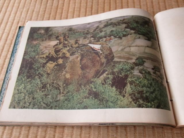 美品 昭和13年頃発行◆大東亜戦争 歴史写真会発行 カラー 新東亜黎明篇 他5冊