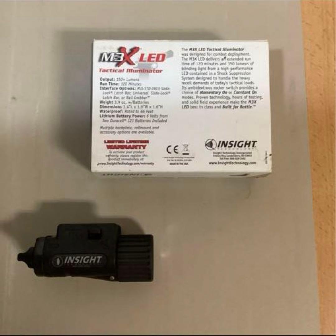 インサイト INSIGHT M3X LED（警視庁・神奈川県警特殊部隊SAT）