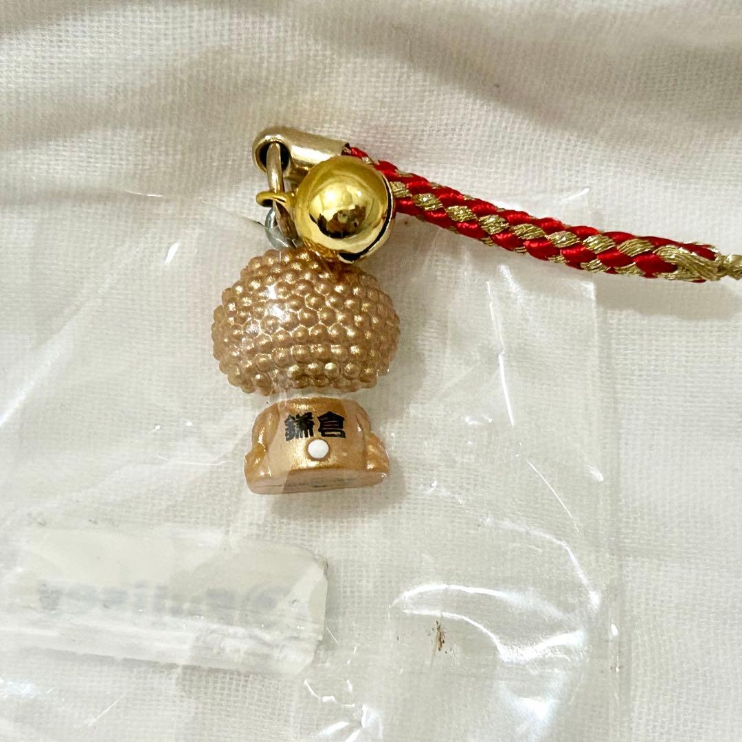 【 レア 】 ご当地キティ 根付け 鎌倉限定 大仏 希少 タグ付き 未使用