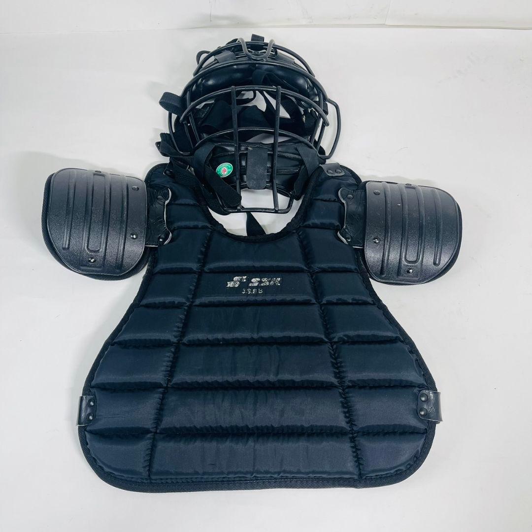 Mizuno キャッチャー 野球 防具セット ブラック