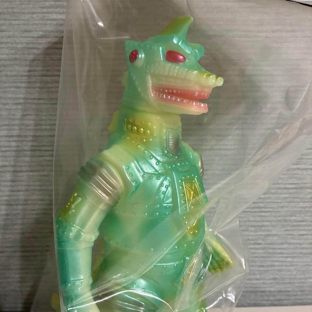 ブルマァク/ソフビ/メカゴジラ/蓄光グリーン/スタンダードサイズ