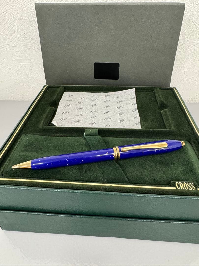 [超美品]クロス　ラピスラズリ　シャーペン(箱付き)