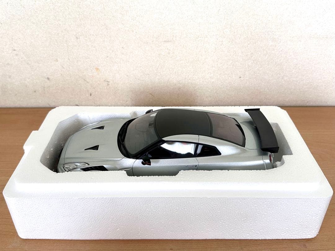 京商 サムライ 1/18 日産 GT-R NISMO 限定 700個 シルバー