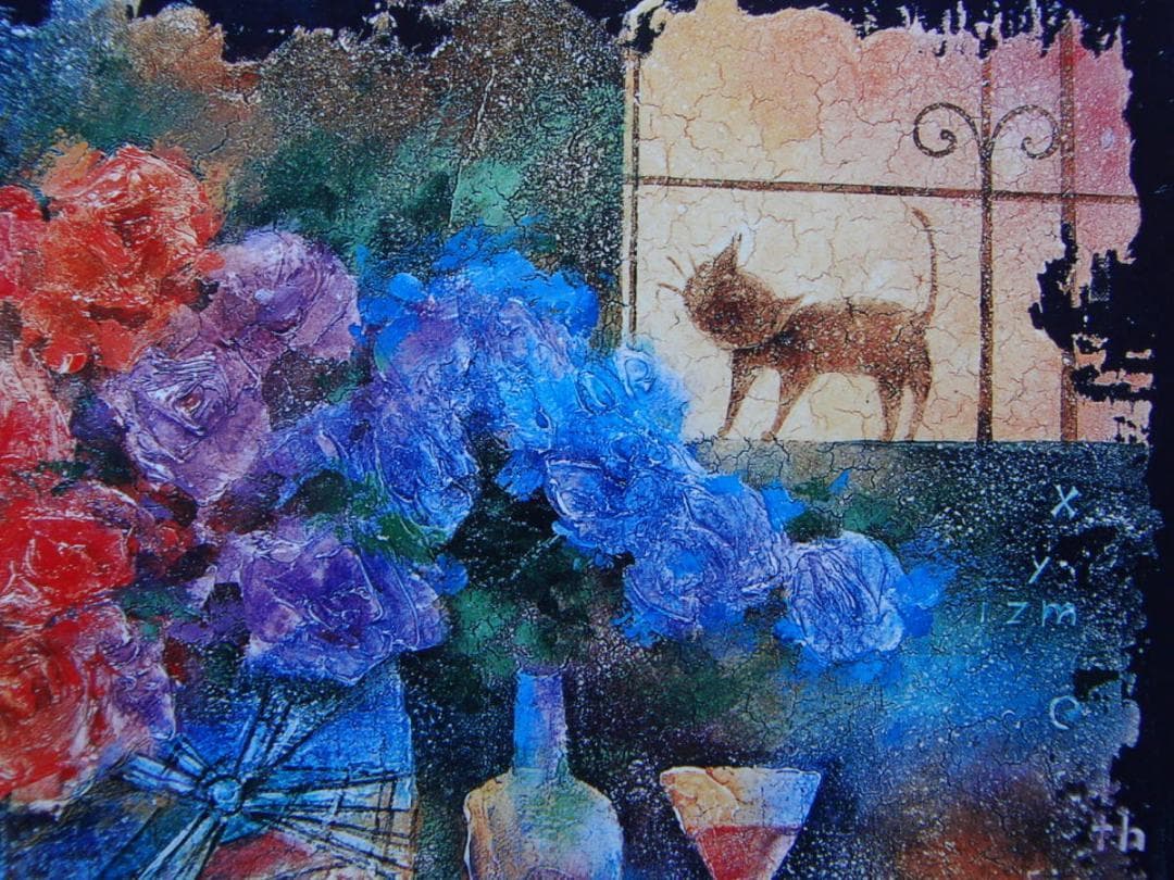 「マージェリーのまど」藤岡 しんたろう、希少画集・額装画