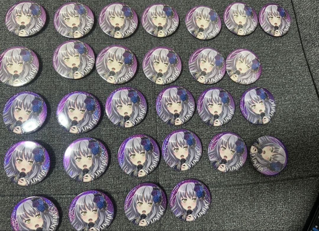 バンドリ あるあるcity 缶バッジ 湊 友希那