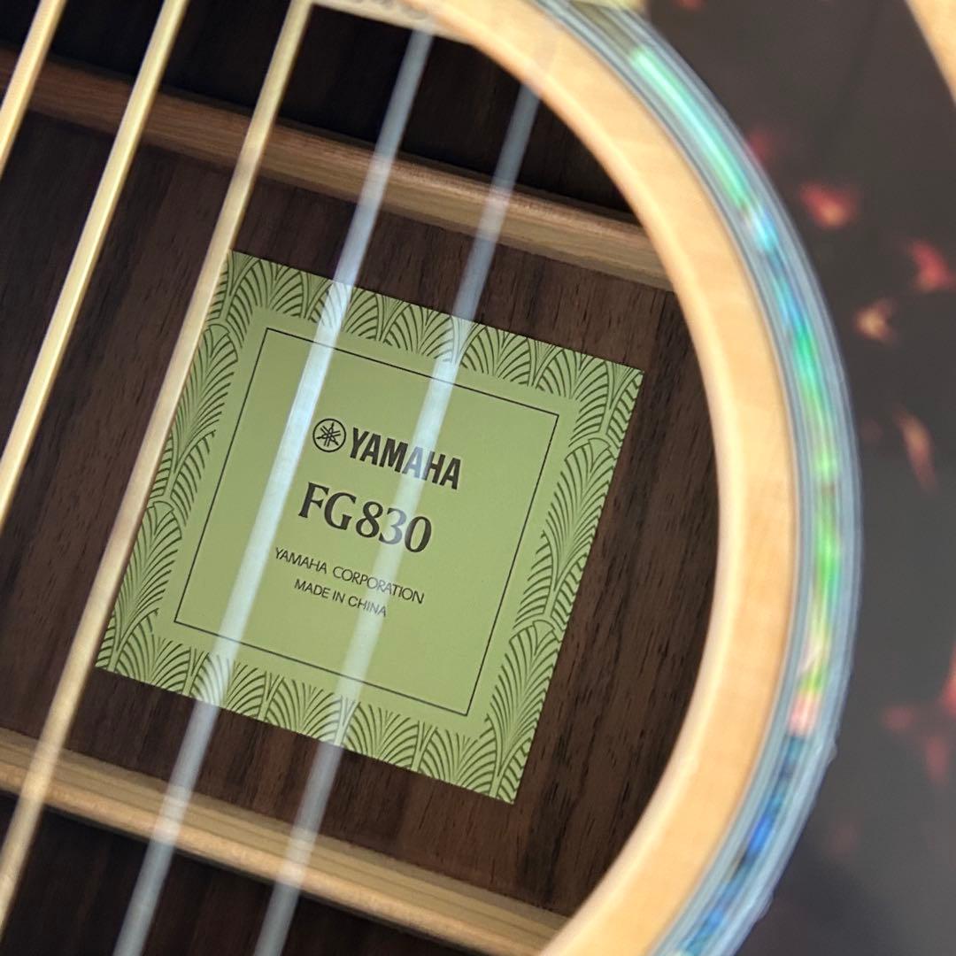 YAMAHA アコースティックギター　FG830