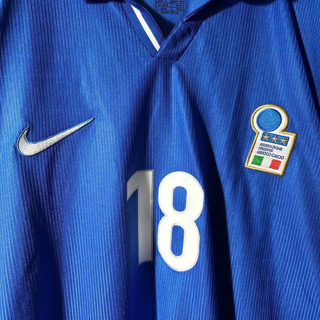 【★ ロベルト・バッジョ】 NIKE イタリア代表 サッカー ユニフォーム XL