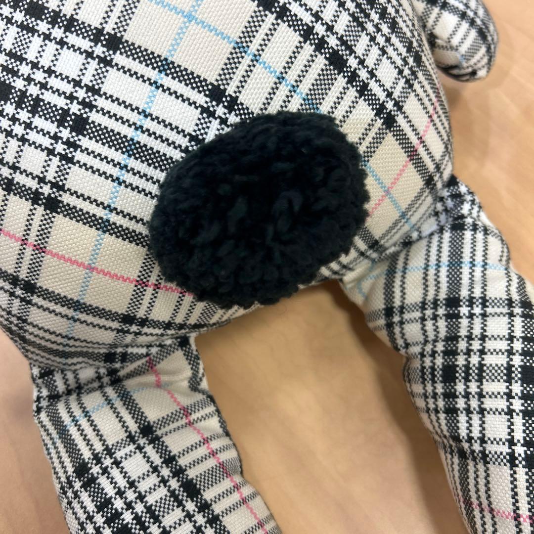 CRAM JAM CHESTチェック柄クマ型ぬいぐるみ