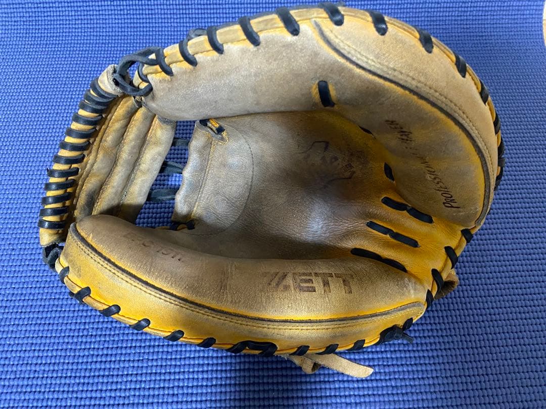 【まっつー】ZETT 硬式用キャッチャーミット