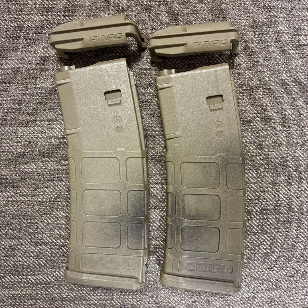 マグプル magpul PTS 東京マルイ 次世代電動ガン用 PMAG×2本