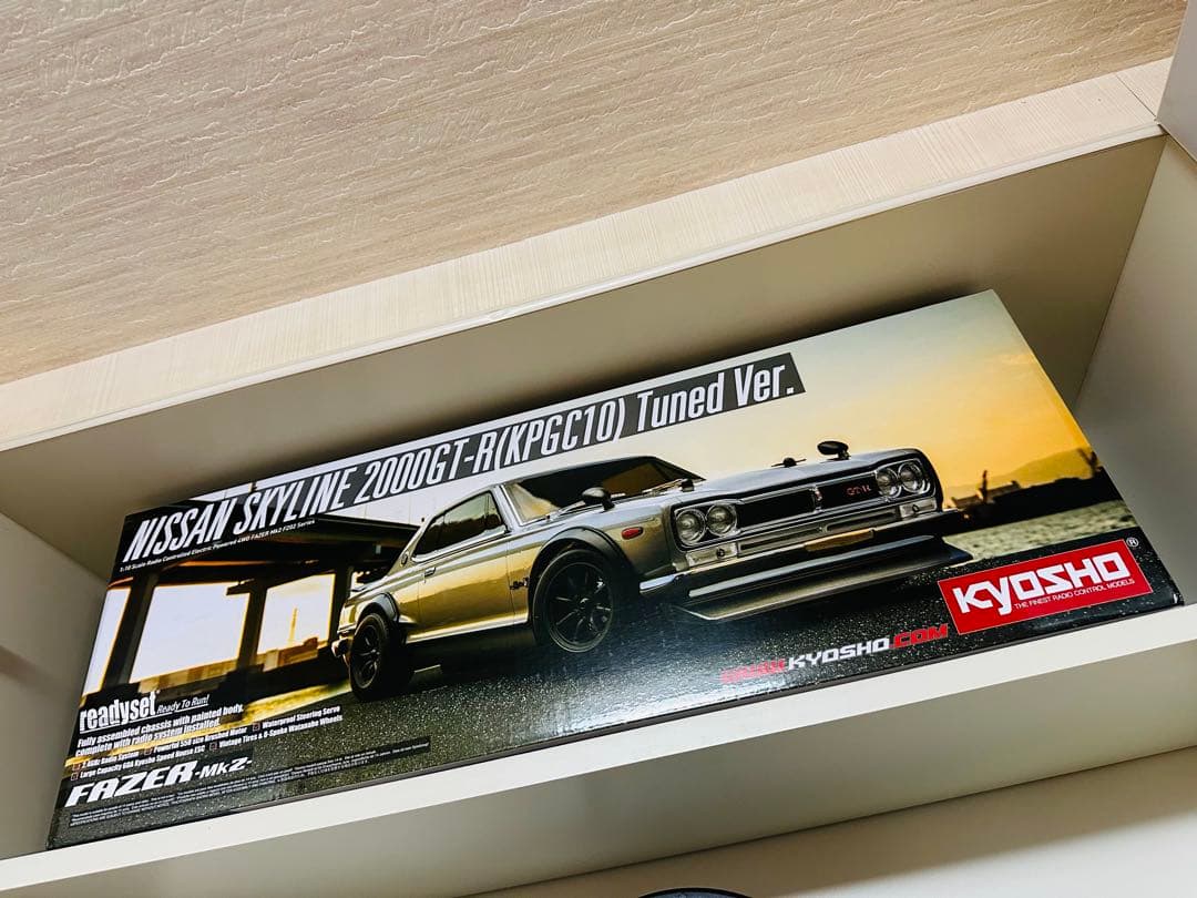 京商 ラジコン フェーザーMk2 日産 ハコスカ　スカイライン GT-R