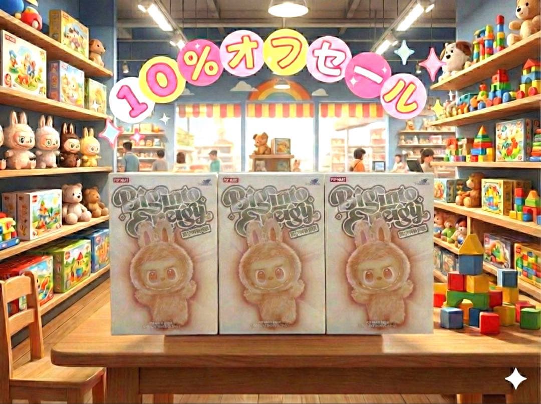 ⭐️期間限定セール【正規品・未開封】POP MART エナジー　ラブブ 3個セット