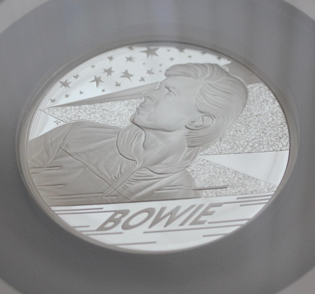 2020年ミュージックレジェンズ デビッド ボウイ 5oz NGC PF70UC