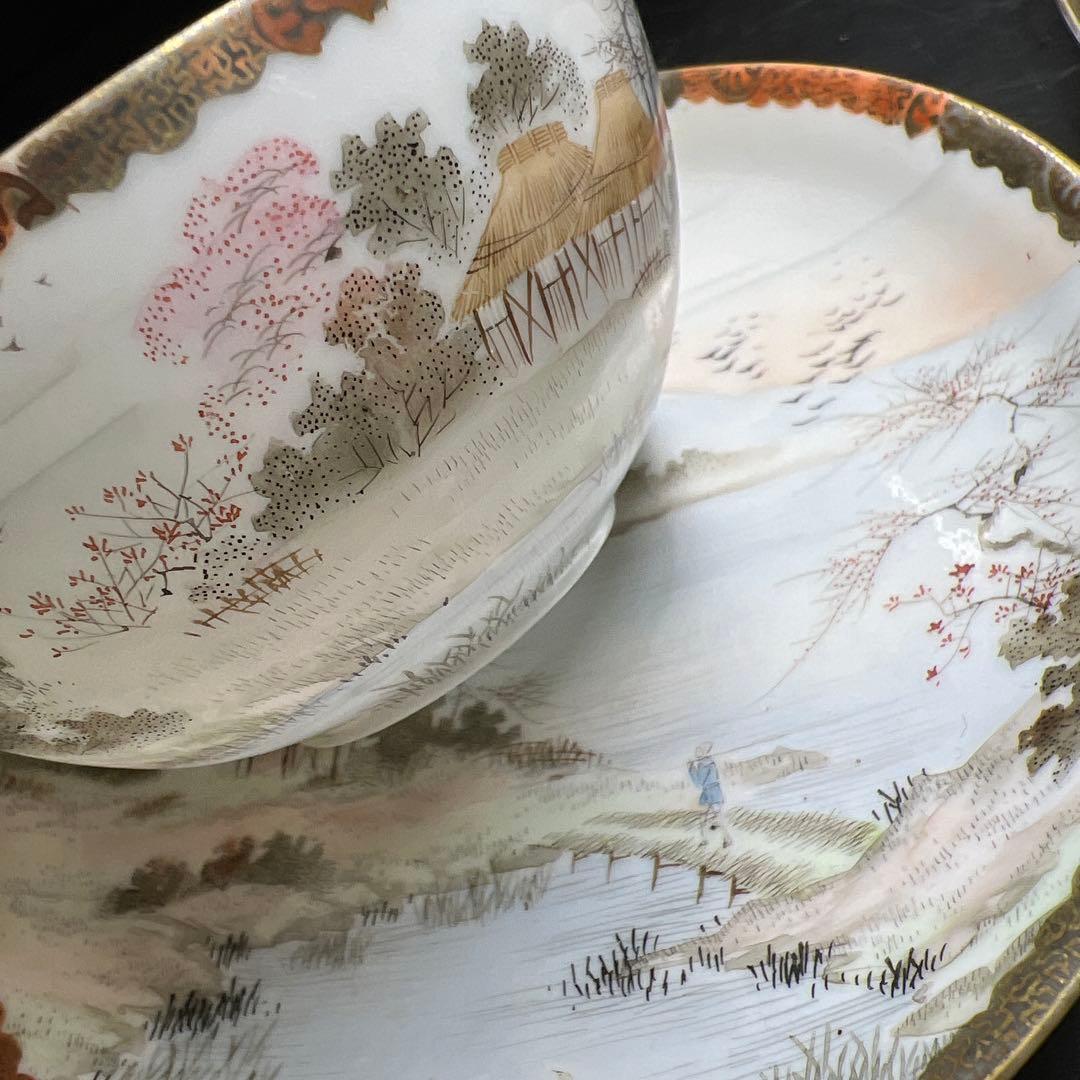 九谷焼　ティーセット　東Y8-0210②トコオ