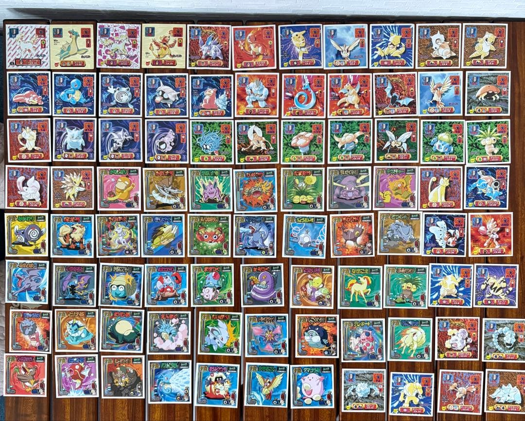 ポケモン　シール列伝　まとめ売り　88枚