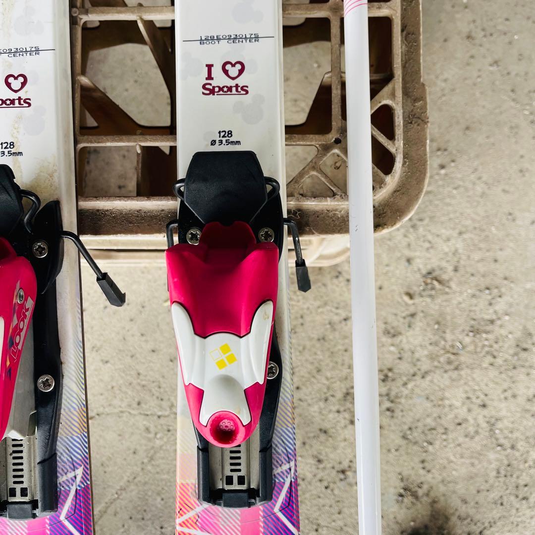 ROCKER スキー板 ビンディング ROSSIGNOLストック セット