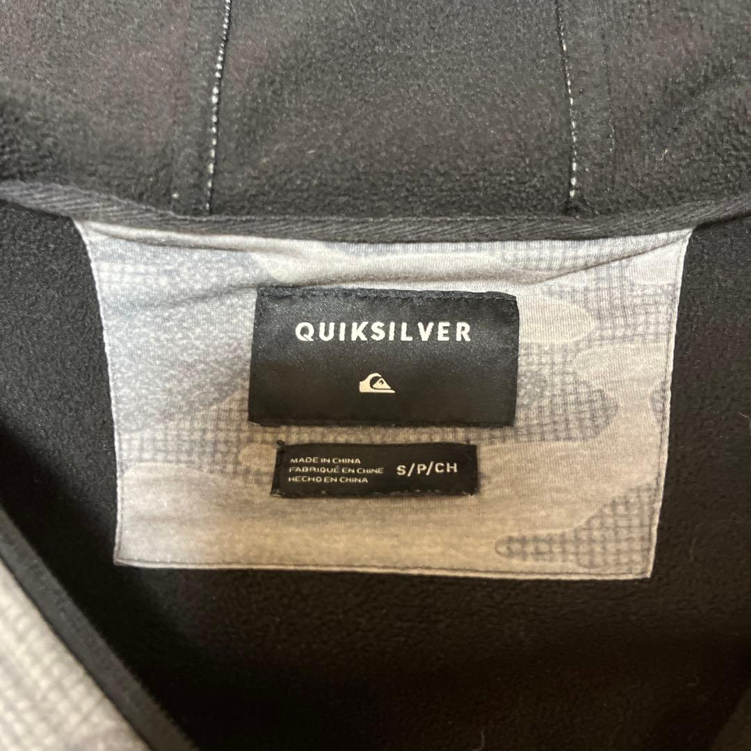 QUIKSILVER グレー 迷彩柄 ジャージ上下セット S/P/CH