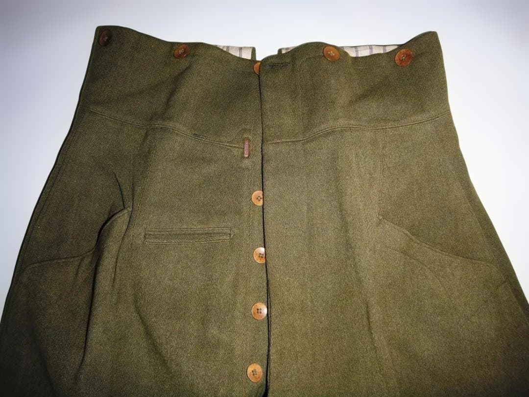 旧日本陸軍「将校用　九八式軍衣袴　制服上下」中古品