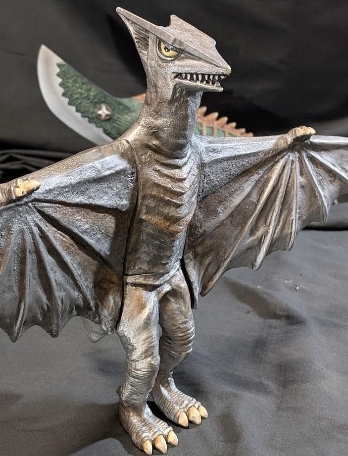 ギロン（ロケット）＆宇宙ギャオス（エクスプラス）昭和ガメラ登場怪獣２体セット