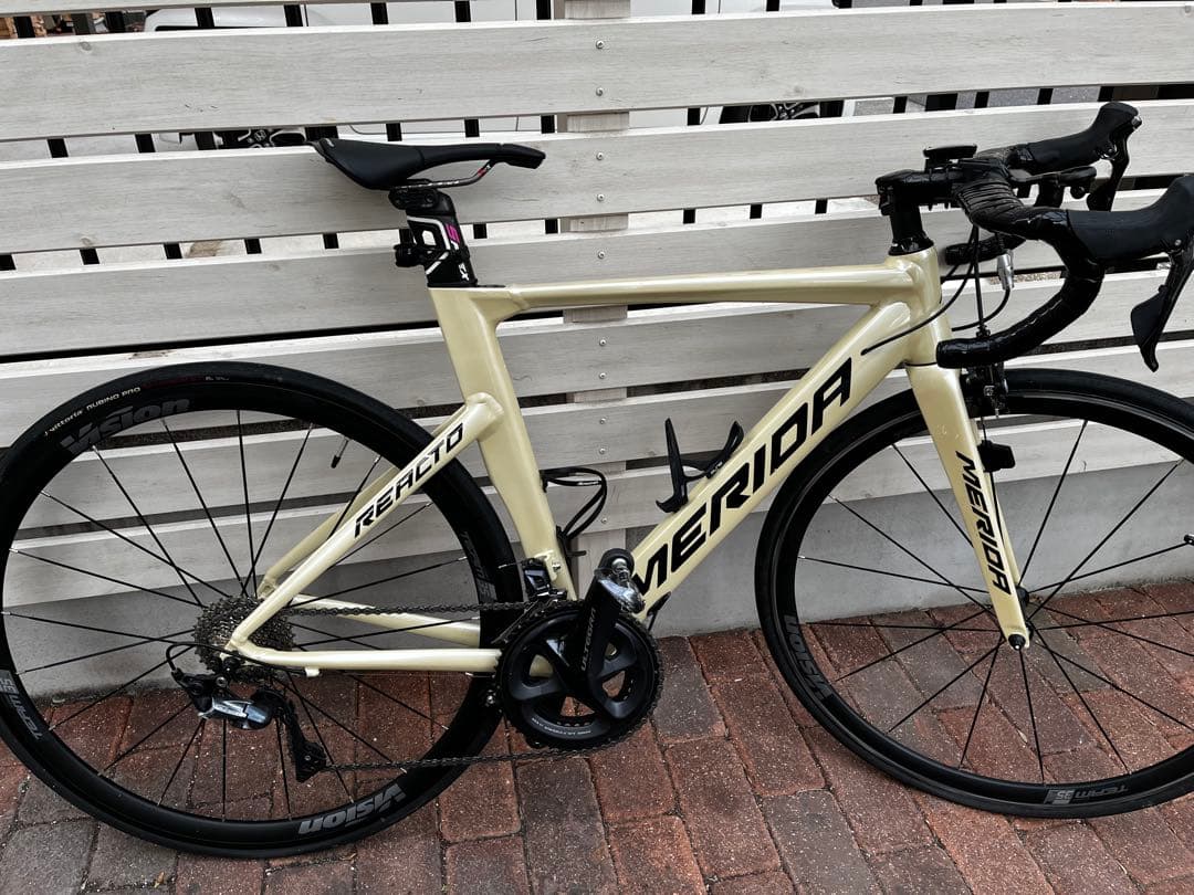 MERIDA ロードバイク クリーム色 REACTO