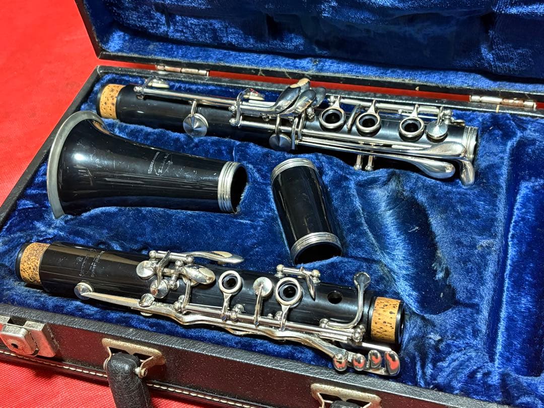 Evette クラリネット　B-12 専用ケース付き訳あり品 1098-07-1