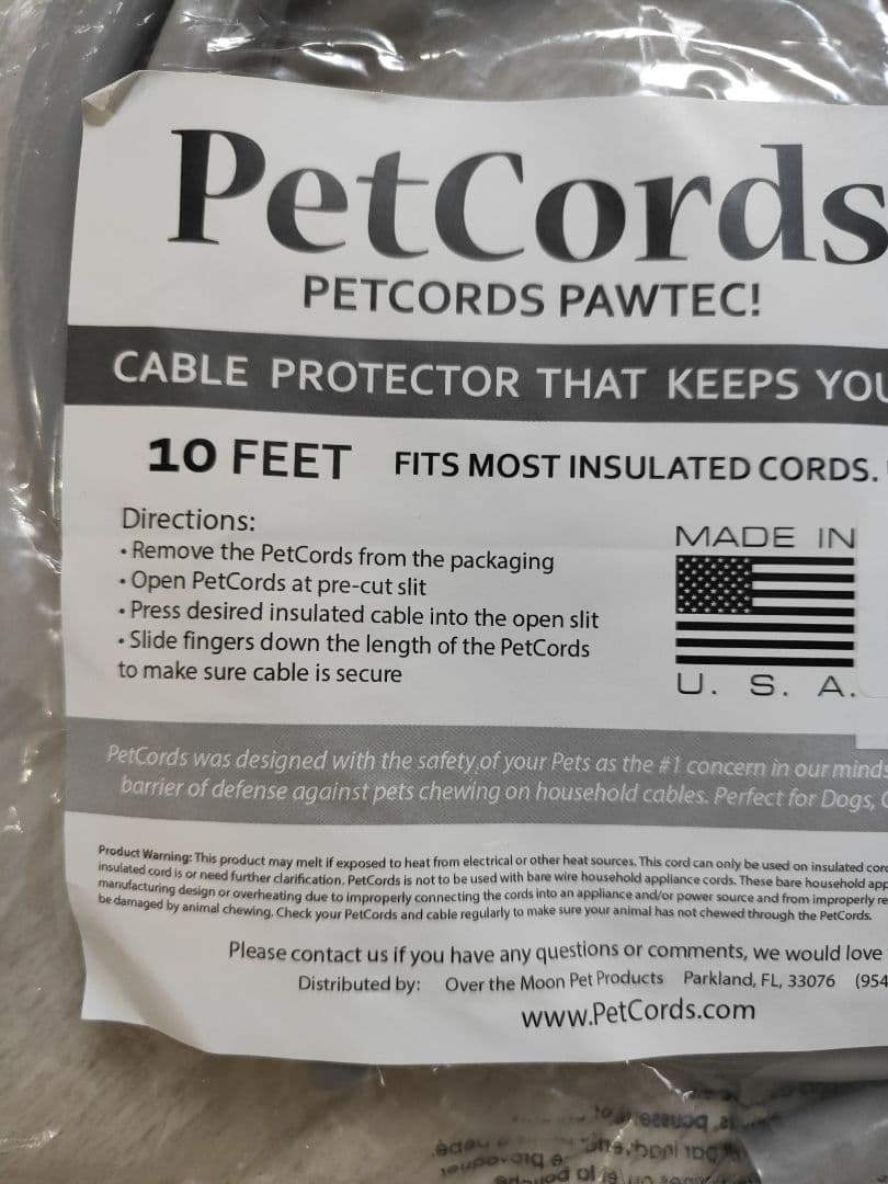 PetCords ペット　犬猫　コード　ケーブル　ひっかき　噛み癖　安全