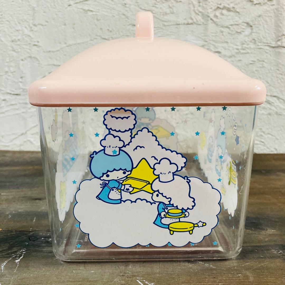 昭和レトロ サンリオ '76 キキララ ビンテージ 菓子入 小物 オーガナイザー