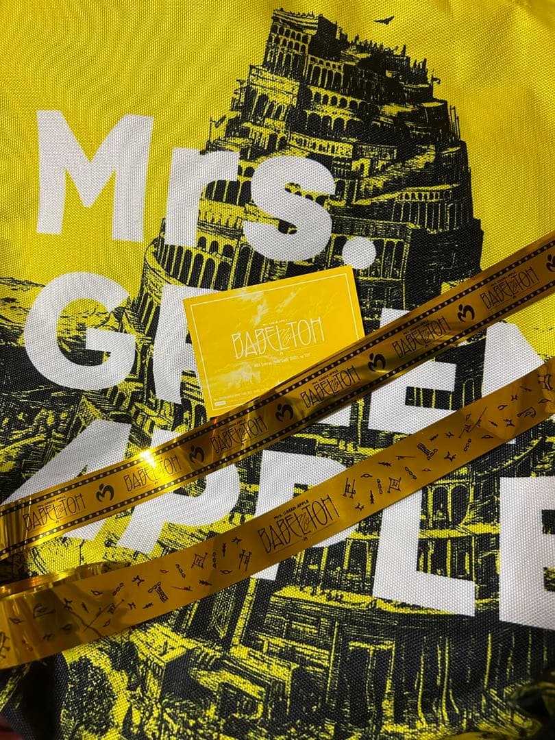 Mrs. GREEN APPLE バベルの塔 Ringo jamシート 特典