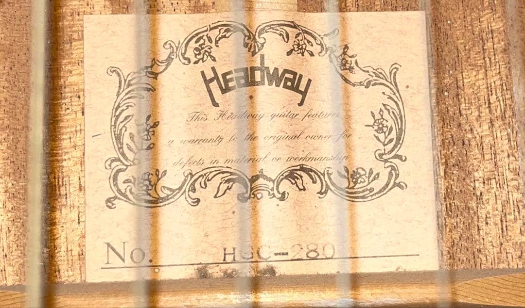ヘッドウェイ Headway アコギ HGC-280 値下げ依頼で下げてます