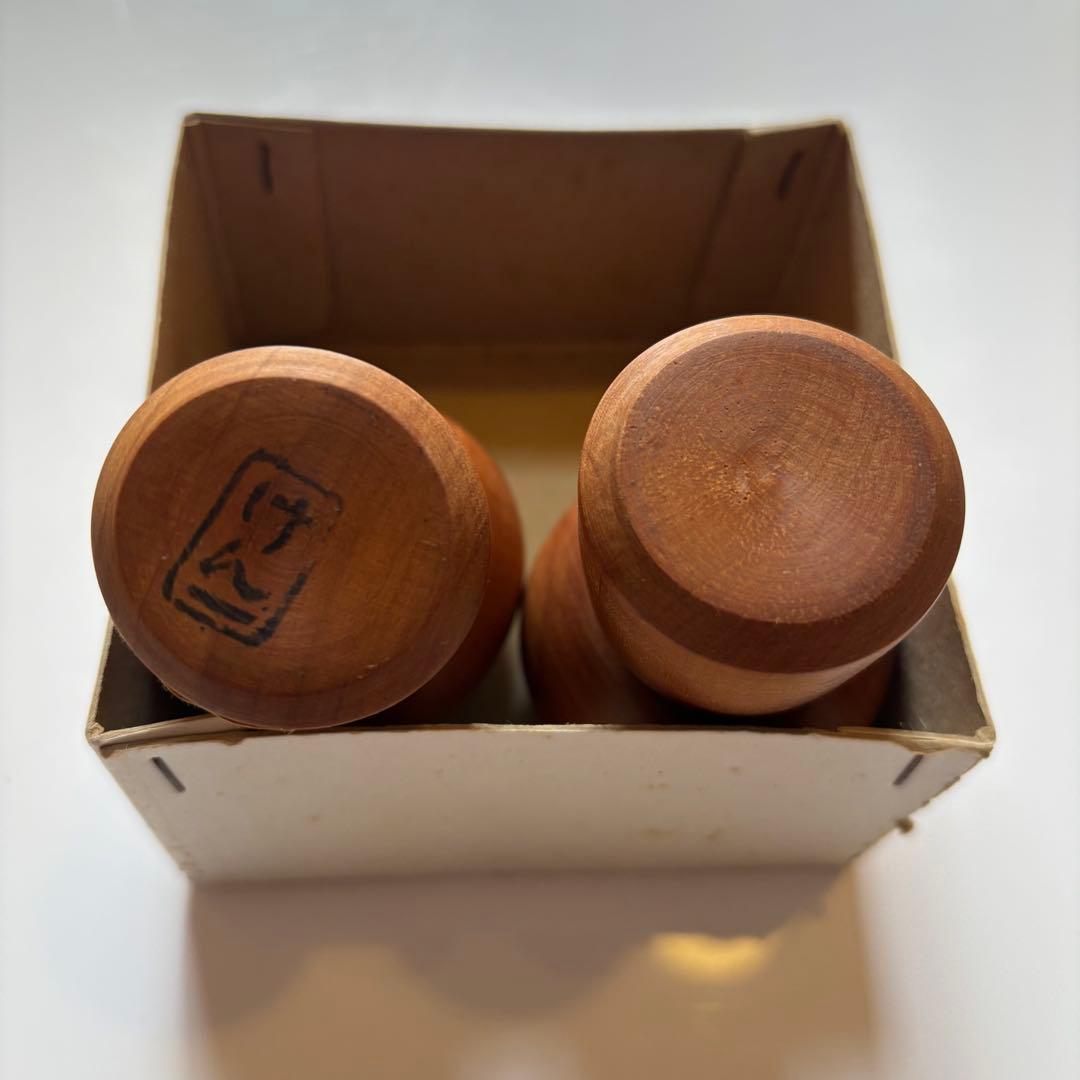 【希少】 けん一 こけし 春秋 ペアセット 中里スキー場