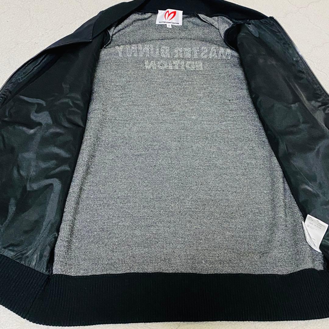マスターバニー　 ニット　ナイロン　ジャケット　異素材　切替　 メンズ サイズ4