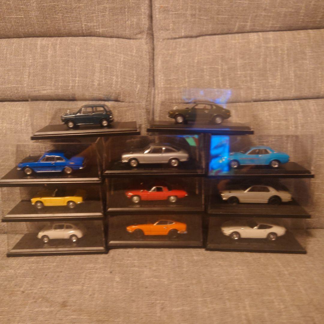 クラシックカー ミニチュアモデルセット