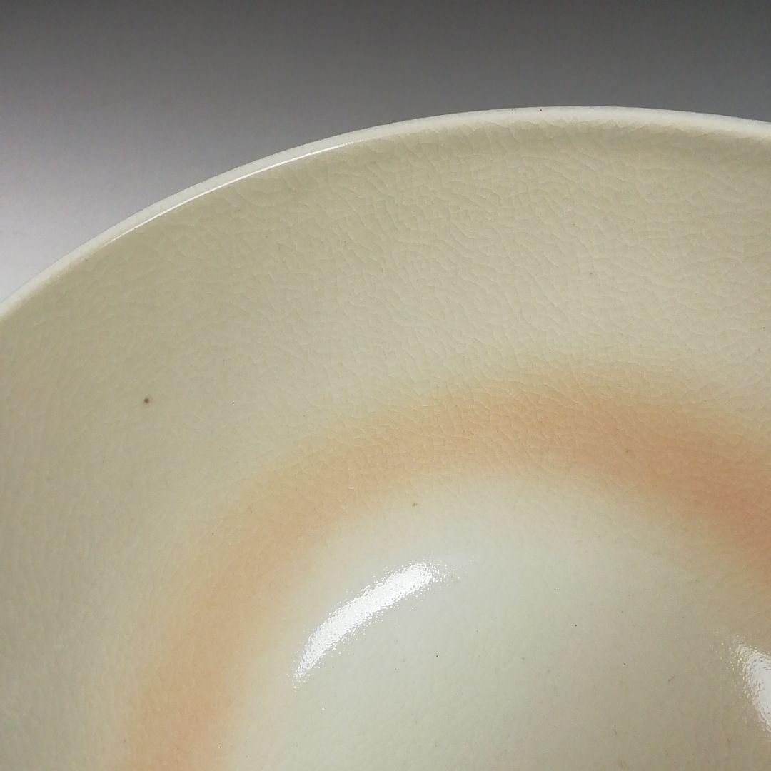 Ｔ６１０　茶碗　『色絵　夕焼けの町』『桃山窯　橋本喜泉 造』共箱　抹茶碗　茶道具