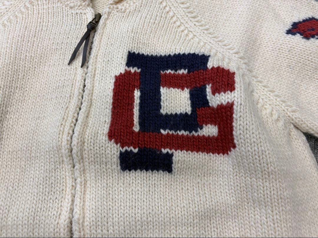 美品☆ パーリーゲイツ☆ウールカウチンセーター☆レディース☆＃1