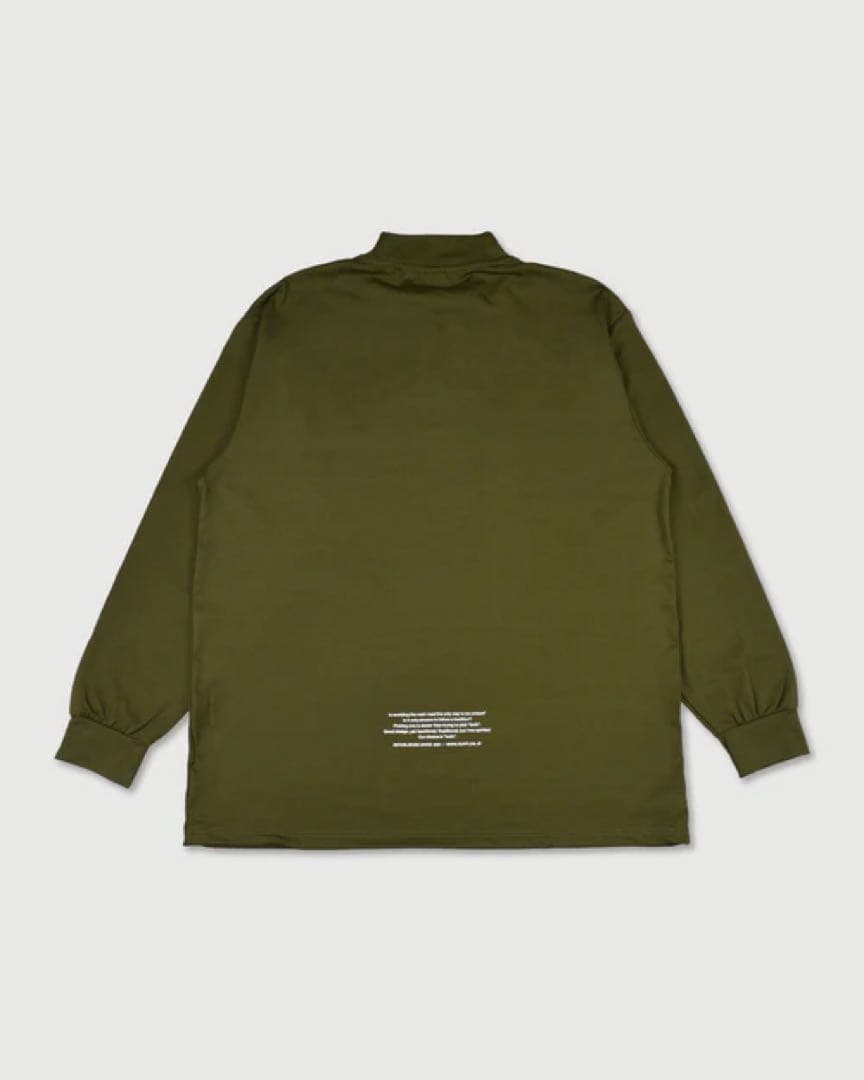 ラフロッグ　RUFFLOG MOCK NECK KHAKIサイズXL