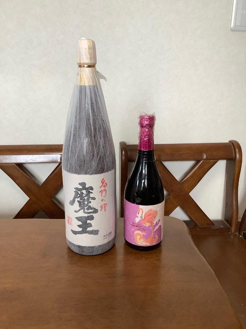 焼酎　魔王、フラミンゴ紅はるか、