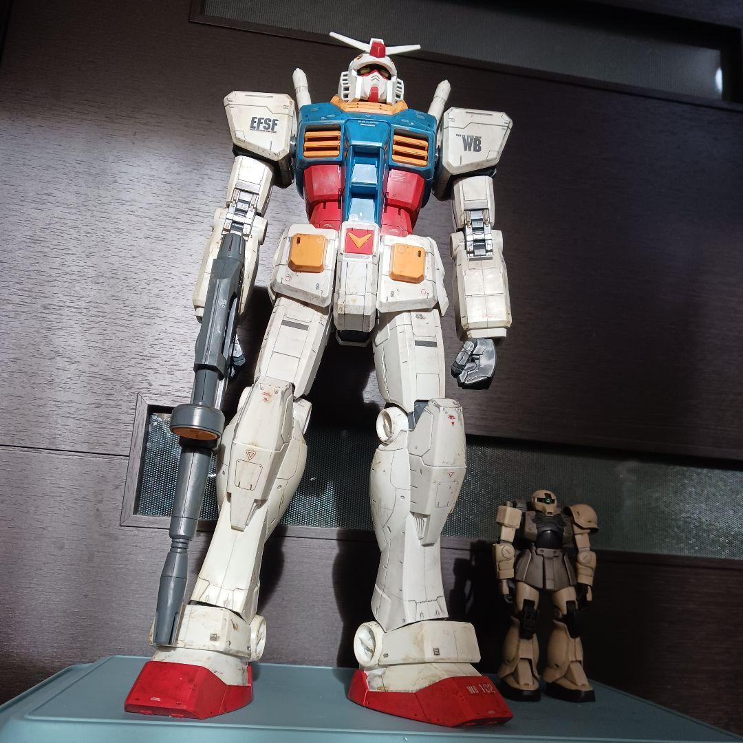 BANDAI MEGA メガサイズ 1/48 ガンダム ガンプラ プラモデル