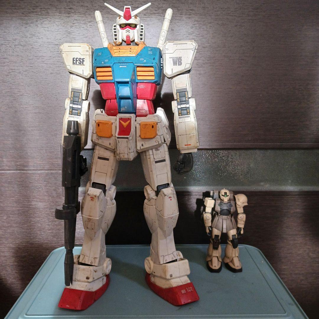 BANDAI MEGA メガサイズ 1/48 ガンダム ガンプラ プラモデル